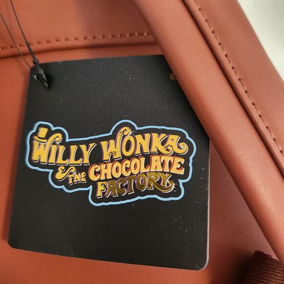 Loungefly Willy Wonka & Chocolate Factory Oompa Loompa Hardtag Mini Backpack NWT